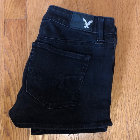 Black American Eagle jean shorts - Picture 1 of 5